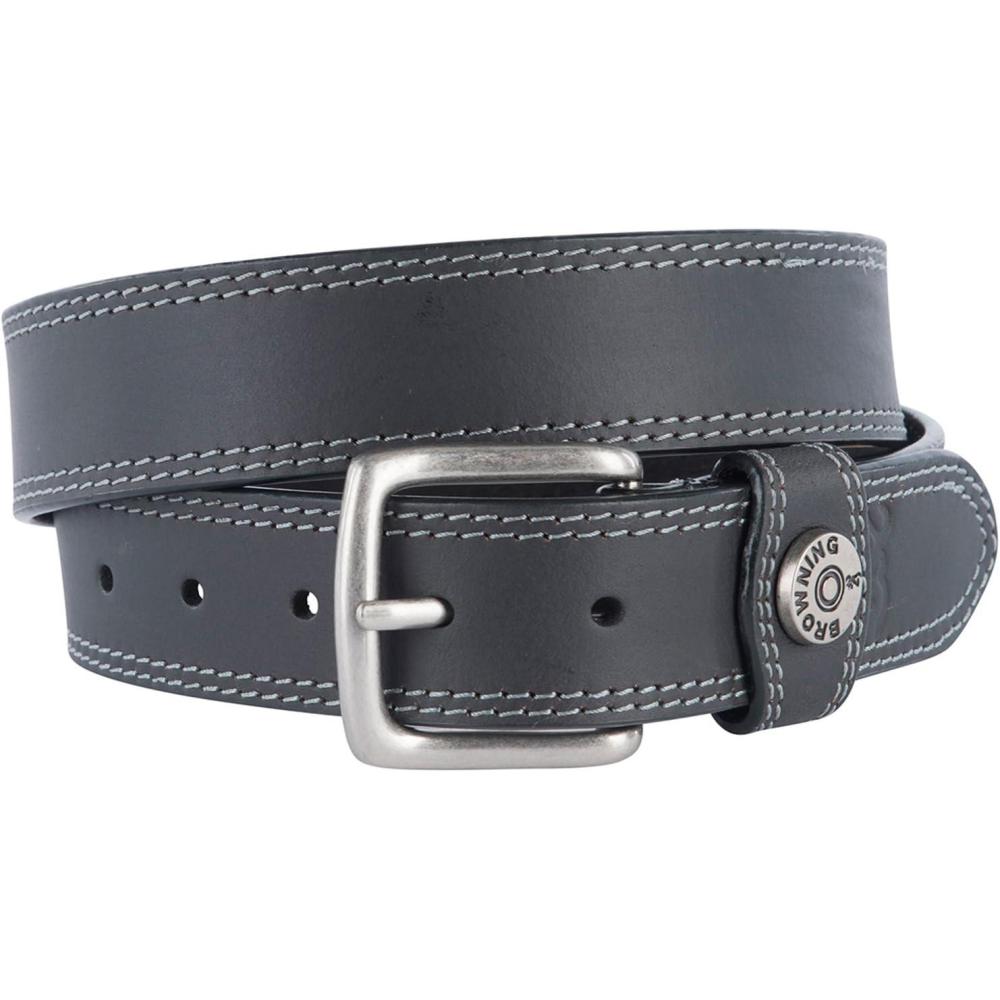 imageBrowning mens Mens BeltLeather Slug Black