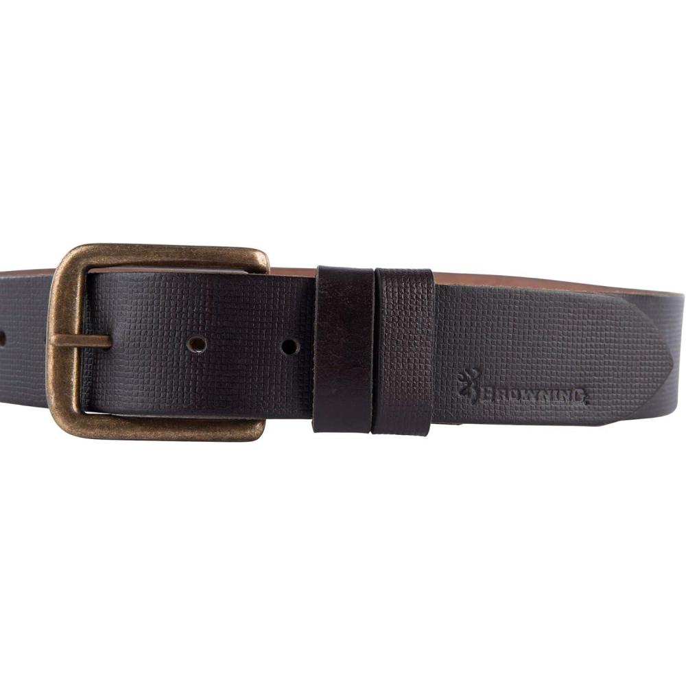imageBrowning mens Mens BeltMilo Dark Brown