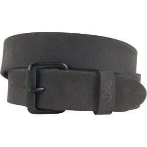 Browning Men’s Rugged Leather Casual Belts(Draper (Black))