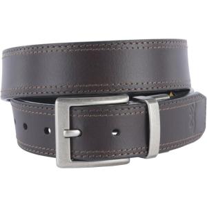 Browning mens Men’s Belt(Smooth Reversible (Black/Brown))