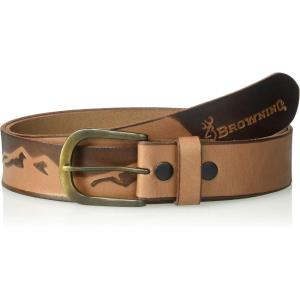 Browning mens Men’s Belt(Wasatch (Whiskey))