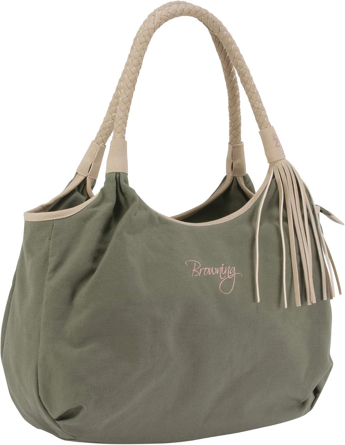 image:imageBrowning Concealed Carry Purse Premium Holstered Handbag with Safety Locking Option DixieDixie OliveTan