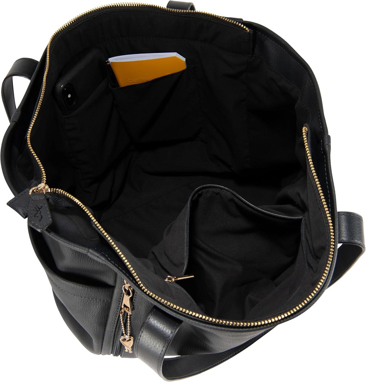 image:imageBrowning Womens Concealed Carry Addison Purse Premium Holstered Handbag With Safety Locking Option Black