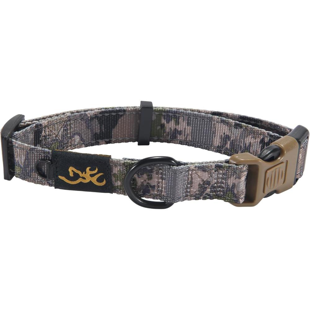 image:imageBrowning Classic Preformance Webbing Pet Collar Fully Adjustable Available in Solid Colors and Camo Patterns Ovix Camo LargeOvix Camo