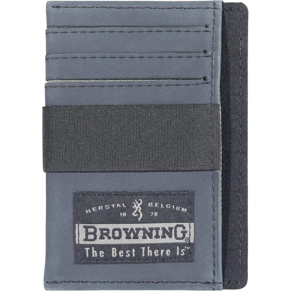 image:imageBrowning Mens Tactical HeavyDuty Wallets Available in Multiple Styles BlackBlack Front Pocket