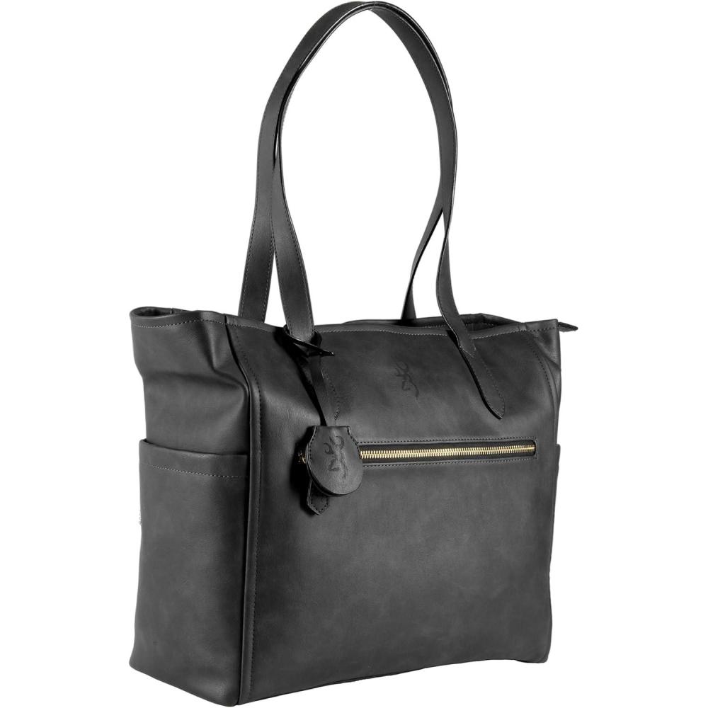image:imageBrowning Womens Concealed Carry Addison Purse Premium Holstered Handbag With Safety Locking Option Black