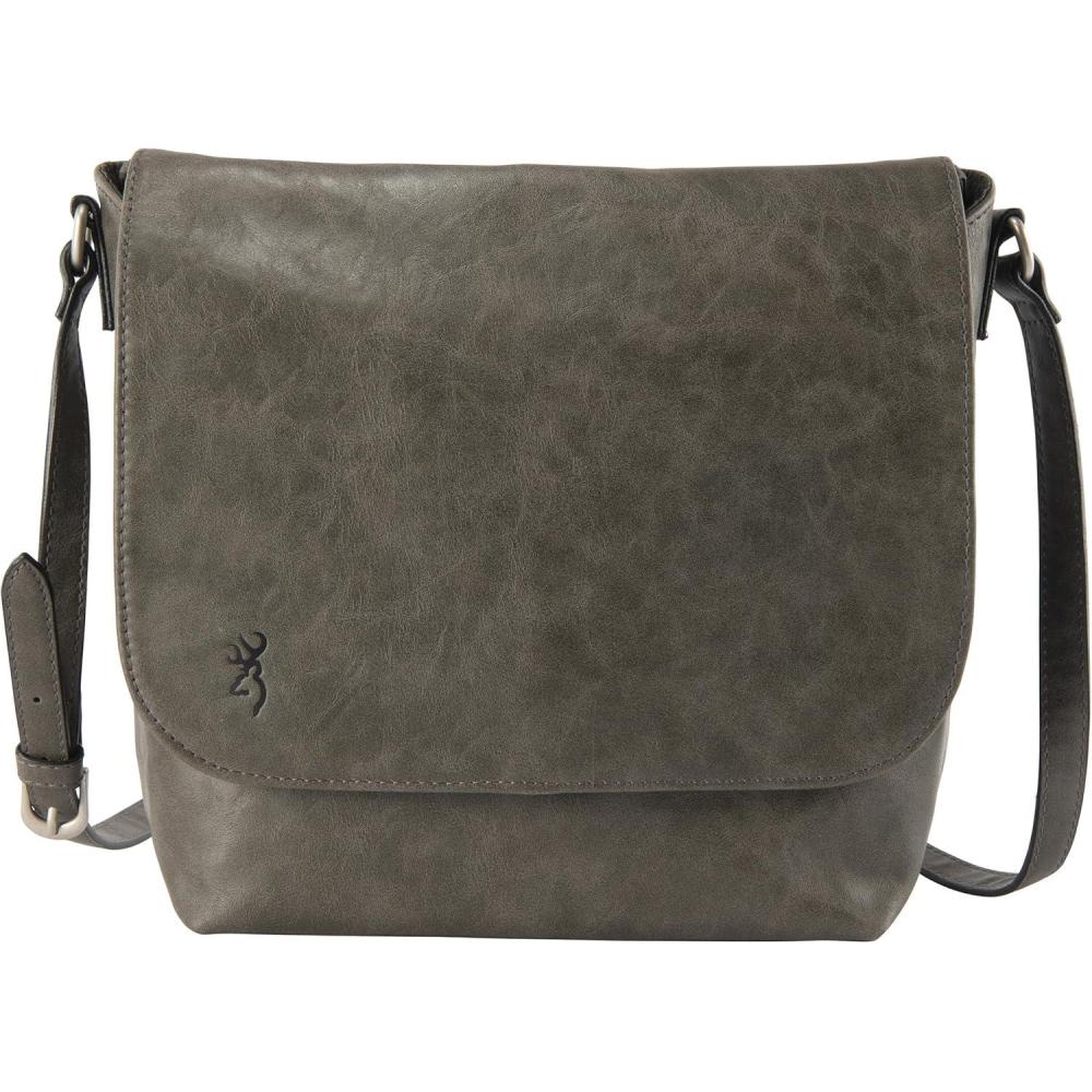 image:imageBrowning Womens Concealed Carry Purse Premium Holstered Handbag With Safety Locking OptionSierra Charcoal