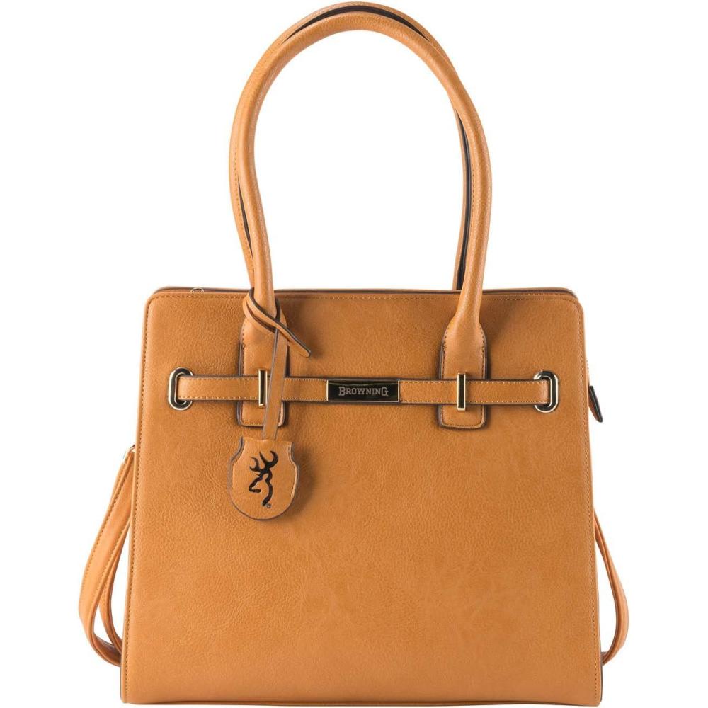 image:imageBrowning Womens Concealed Carry Purse Premium Holstered With Safety Locking Option HandbagTrudy Honey