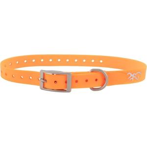 Browning Classic Preformance Webbing Pet Collar, Fully Adjustable, Available in Solid Colors and Camo Patterns, Ovix Camo, Large(Blaze)