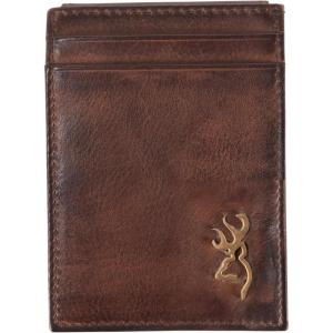 Browning Men’s Rugged Brass Buck Wallets, Available in Multiple Styles, Brass Buck(Card Master)