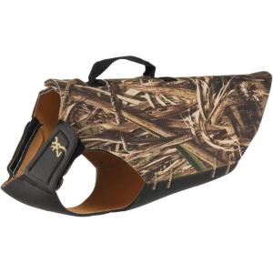 Browning Pet Vest, 5mm, Handle, Neoprene Vest 5mm Handle Large, Realtree MAX-5 (5mm), Large US(X-Large)