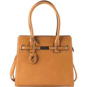 Browning Womens Concealed Carry Purse, Premium Holstered With Safety Locking Option Handbag(Trudy (Honey))