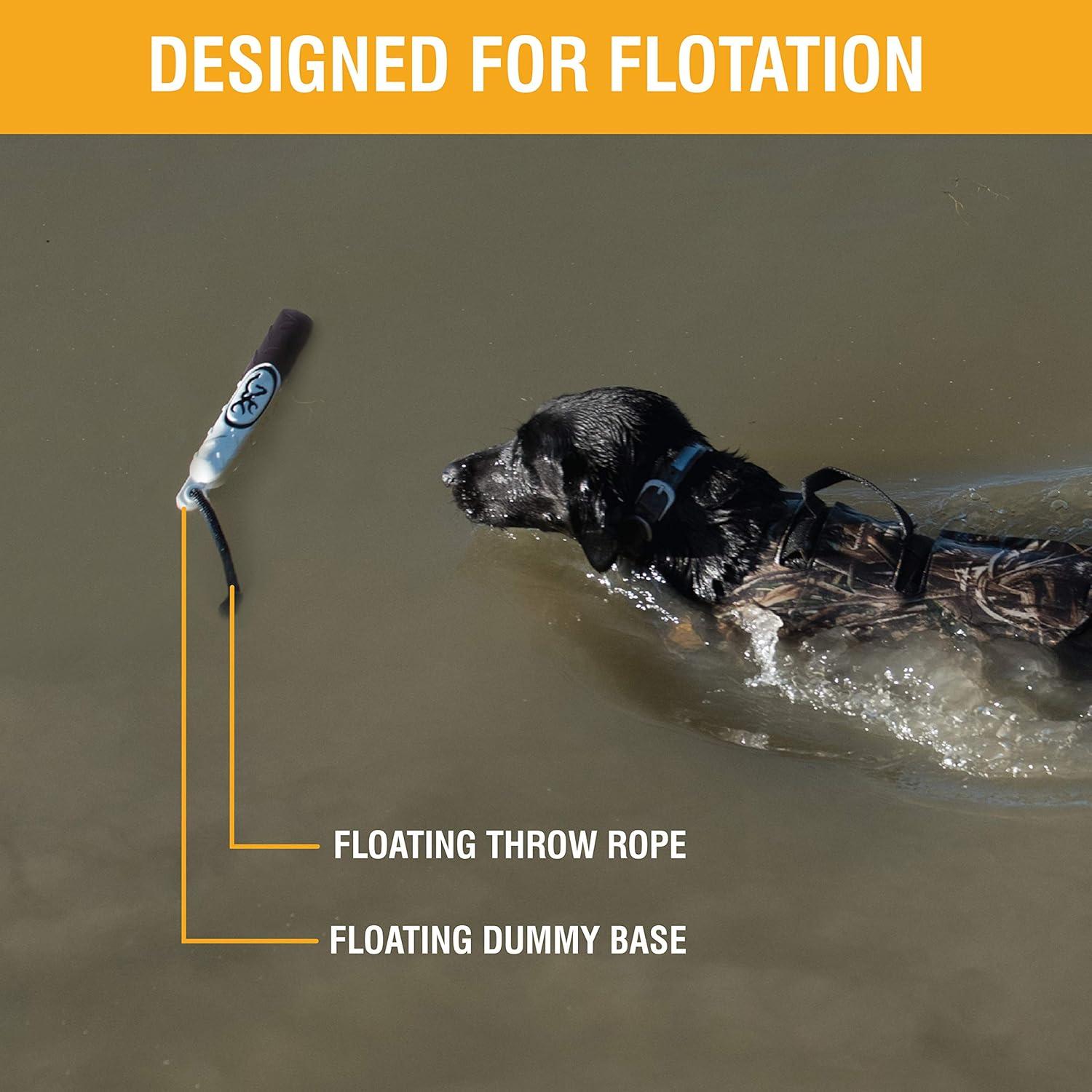 image:imageBrowning Pet Hunting Durable Vinyl and Canvas Training Dummy Fetch and Retrieve DummyVinyl BlackWhite