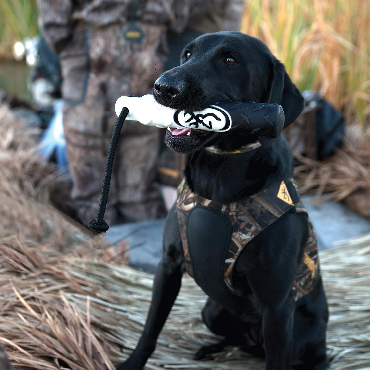 image:imageBrowning Pet Hunting Durable Vinyl and Canvas Training Dummy Fetch and Retrieve DummyVinyl BlackWhite