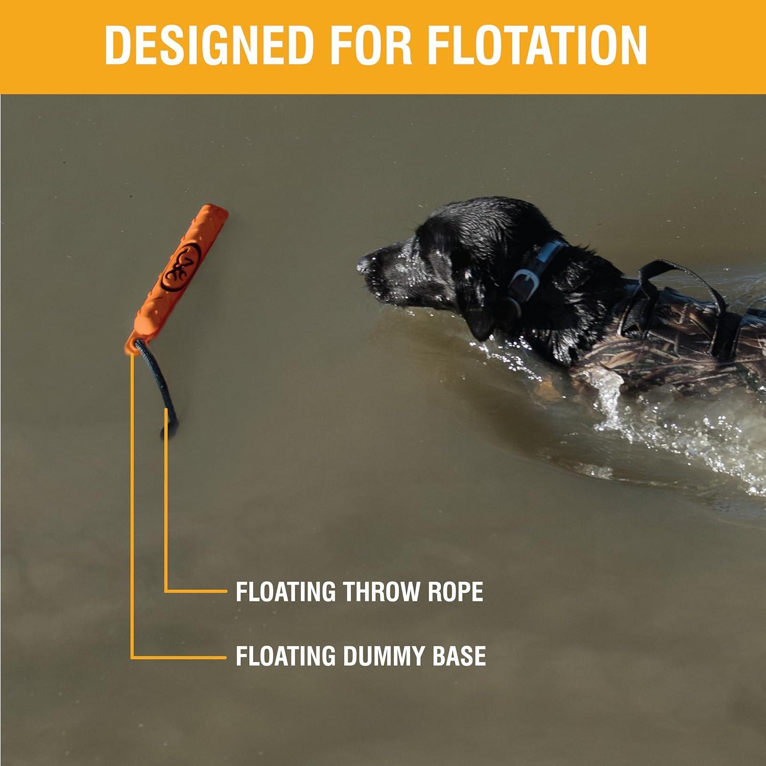 image:imageBrowning Pet Hunting Durable Vinyl and Canvas Training Dummy Fetch and Retrieve DummyVinyl Orange
