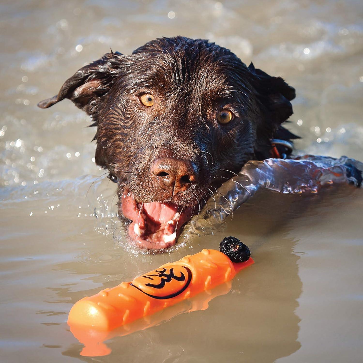 image:imageBrowning Pet Hunting Durable Vinyl and Canvas Training Dummy Fetch and Retrieve DummyVinyl Orange