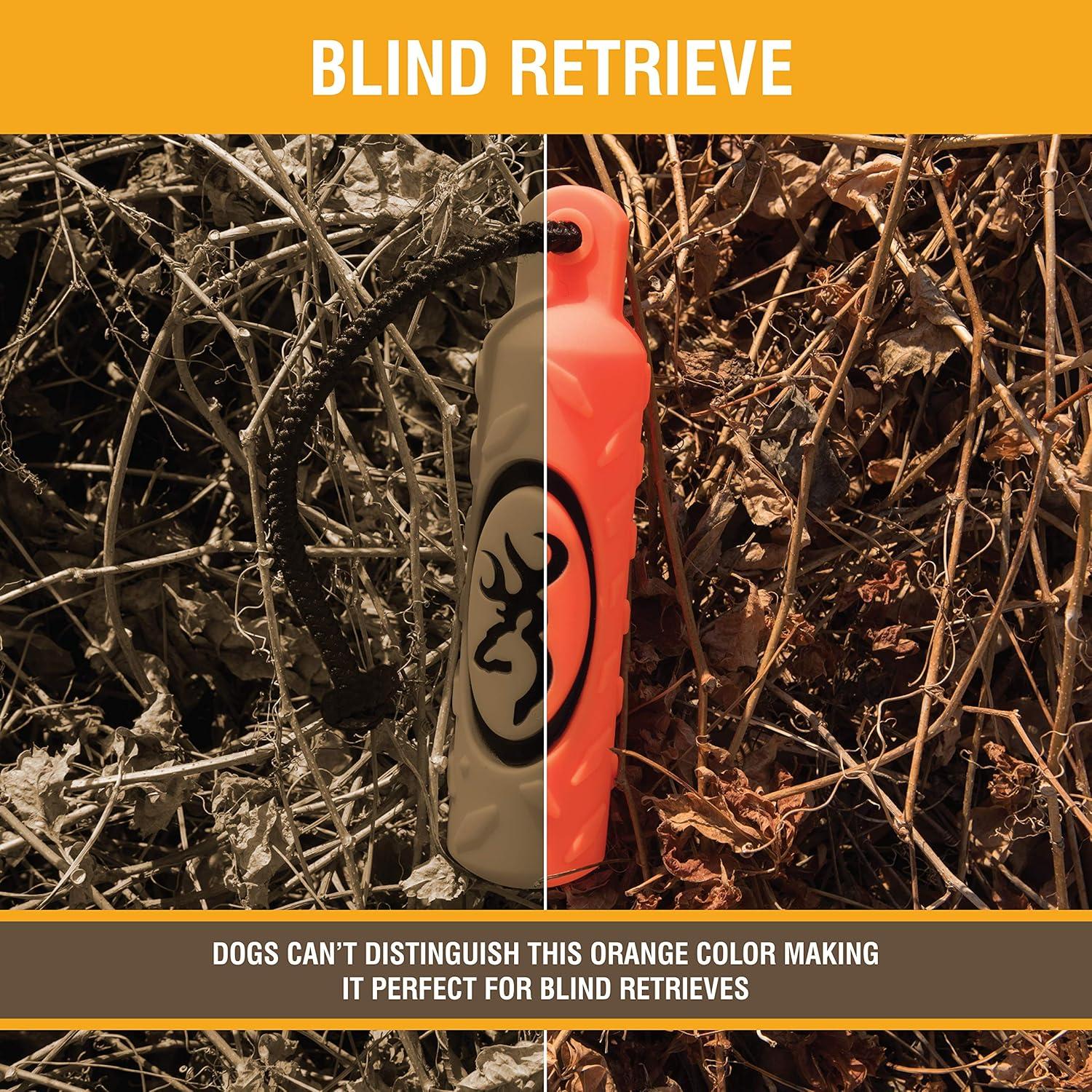 image:imageBrowning Pet Hunting Durable Vinyl and Canvas Training Dummy Fetch and Retrieve DummyVinyl Orange