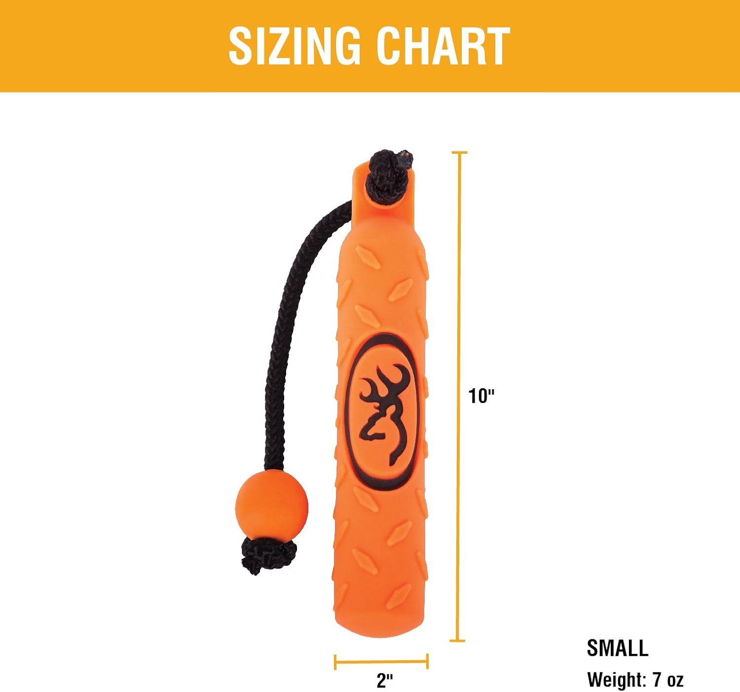 image:imageBrowning Pet Hunting Durable Vinyl and Canvas Training Dummy Fetch and Retrieve DummyVinyl Orange