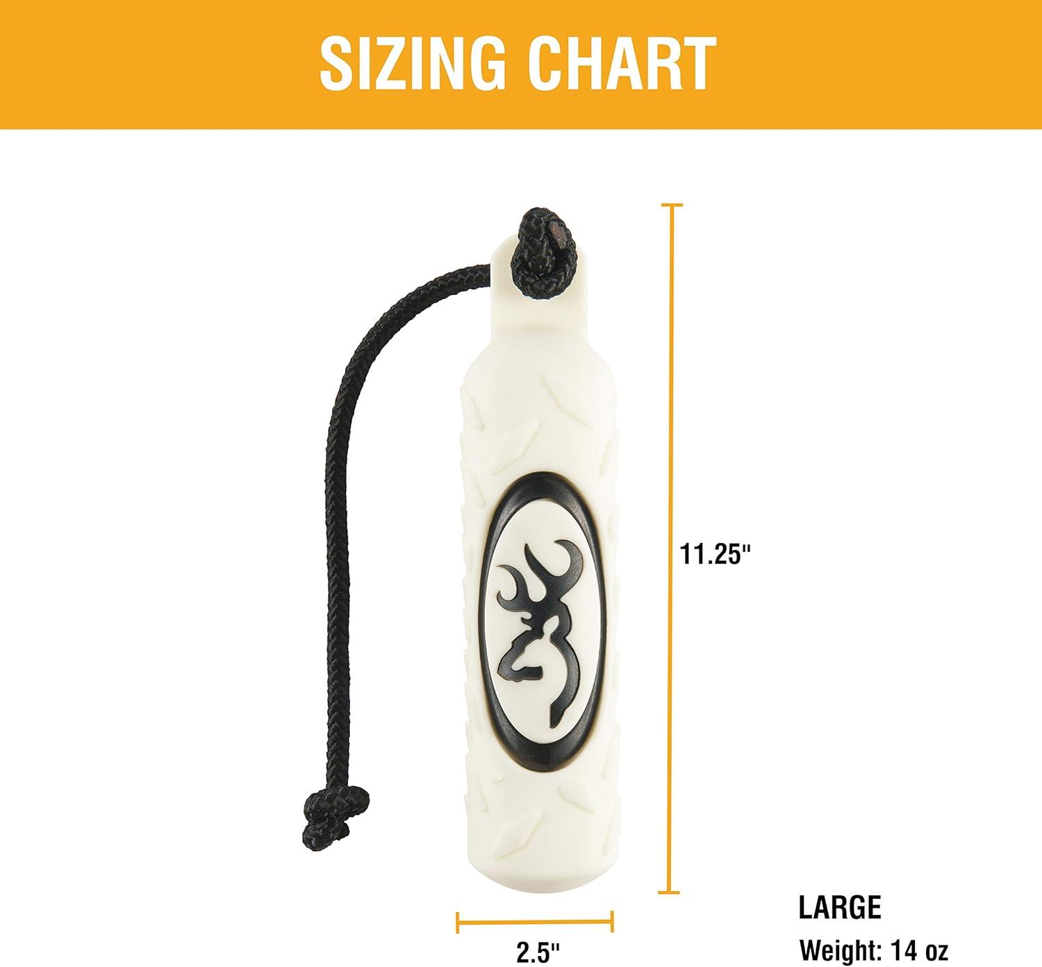 image:imageBrowning Pet Hunting Durable Vinyl and Canvas Training Dummy Fetch and Retrieve DummyVinyl White