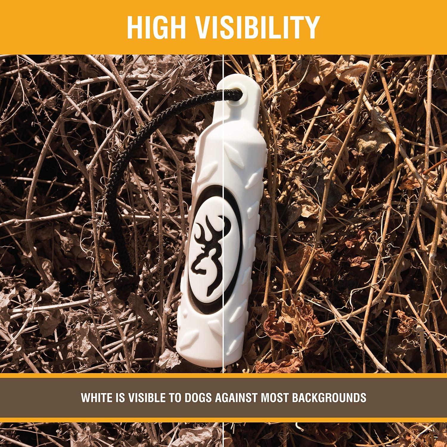 image:imageBrowning Pet Hunting Durable Vinyl and Canvas Training Dummy Fetch and Retrieve DummyVinyl White