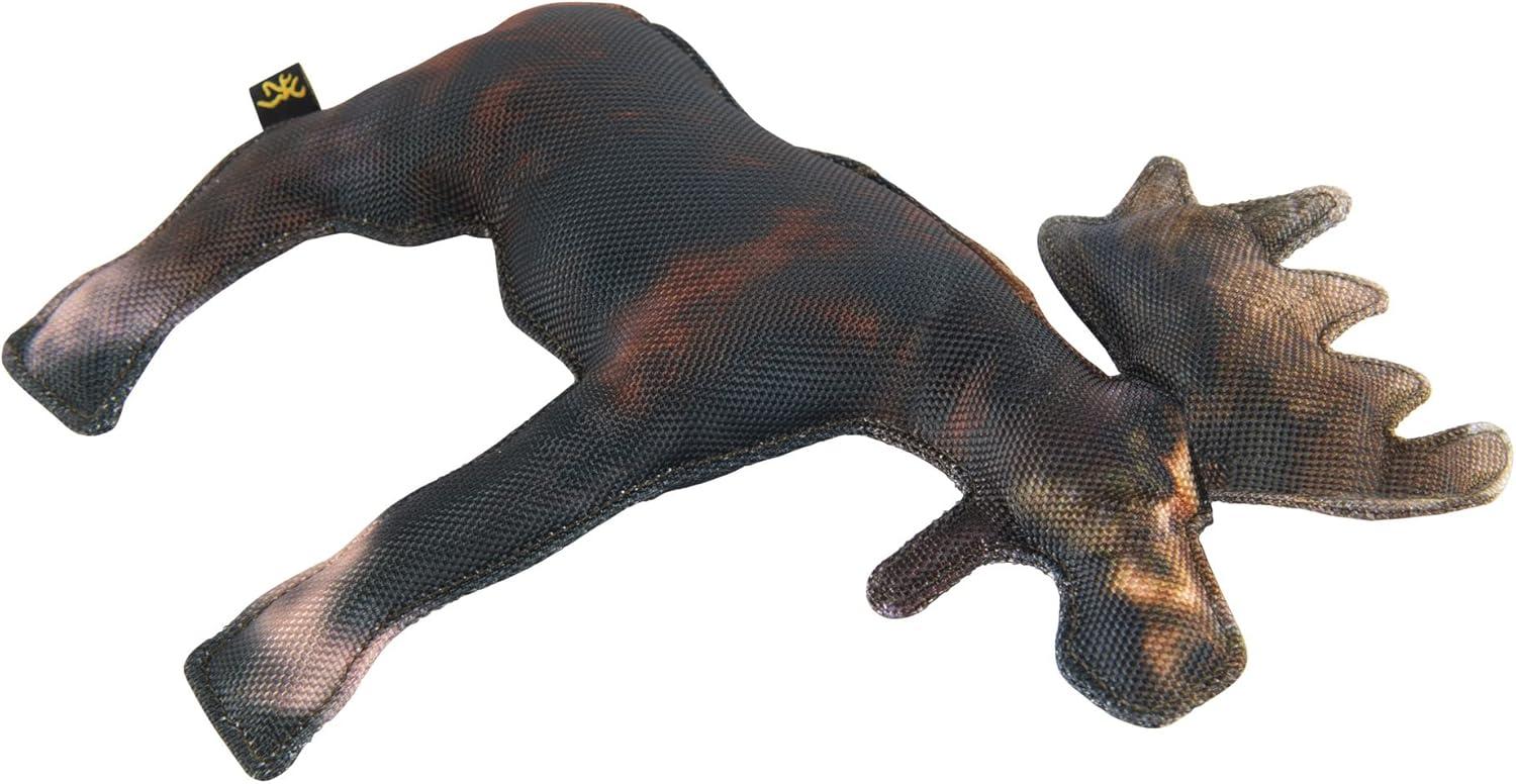 image:imageBrowning Pet Toys Durable Dog Toys for Tug and Fetch Shot Shell Red Squeaker ToyMoose Fabric Squeaker Chew Toy