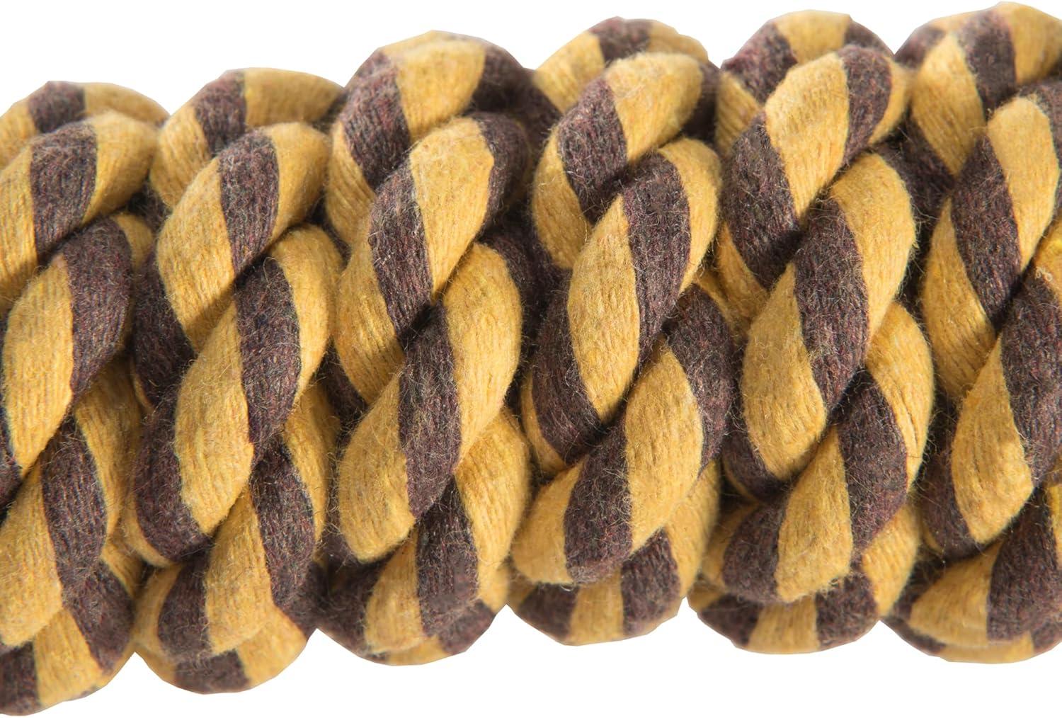 image:imageBrowning Pet Toys Durable Dog Toys for Tug and Fetch Shot Shell Red Squeaker ToyRope Ball Dog Bone Toy