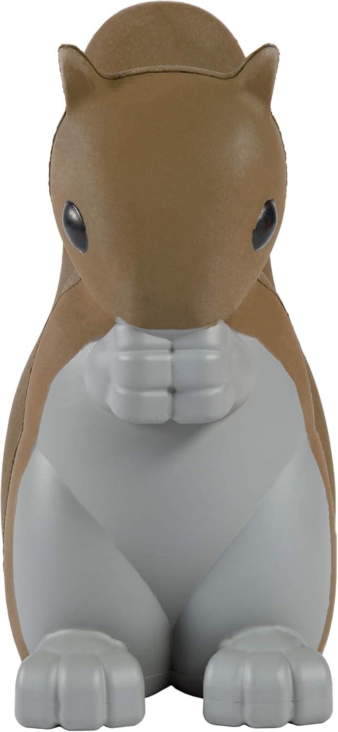 image:imageBrowning Pet Toys Durable Dog Toys for Tug and Fetch Shot Shell Red Squeaker ToySolid Rubber Squirrel Toy