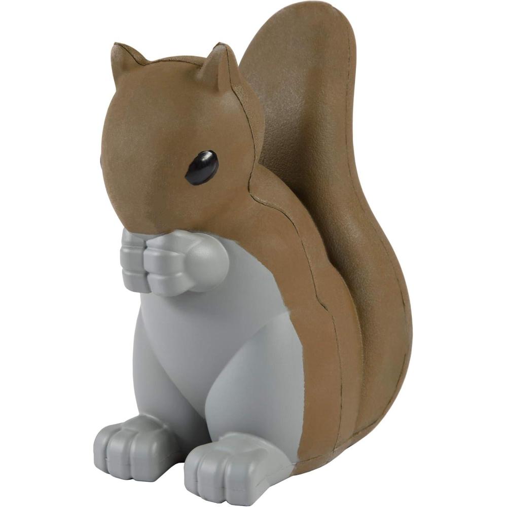 image:imageBrowning Pet Toys Durable Dog Toys for Tug and Fetch Shot Shell Red Squeaker ToySolid Rubber Squirrel Toy