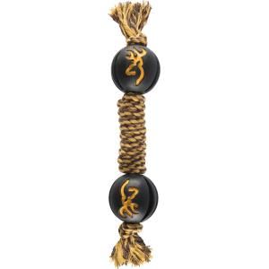Browning Pet Toys, Durable Dog Toys for Tug and Fetch, Shot Shell Red Squeaker Toy(Rope Ball Dog Bone Toy)