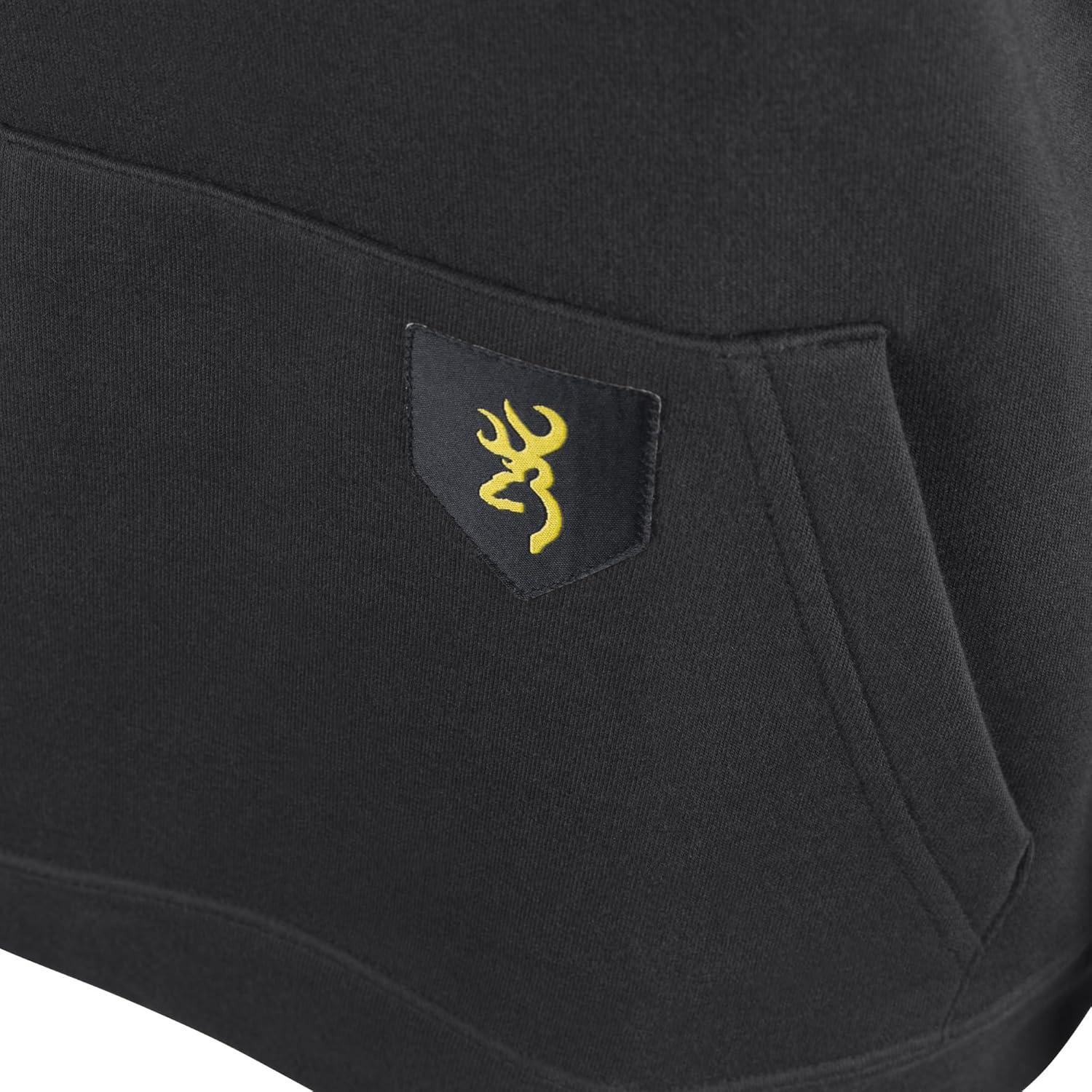 image:imageBrowning mens Shane Sweatshirt Comfortable Midweight Hoodie With Waterresistant FinishBlack