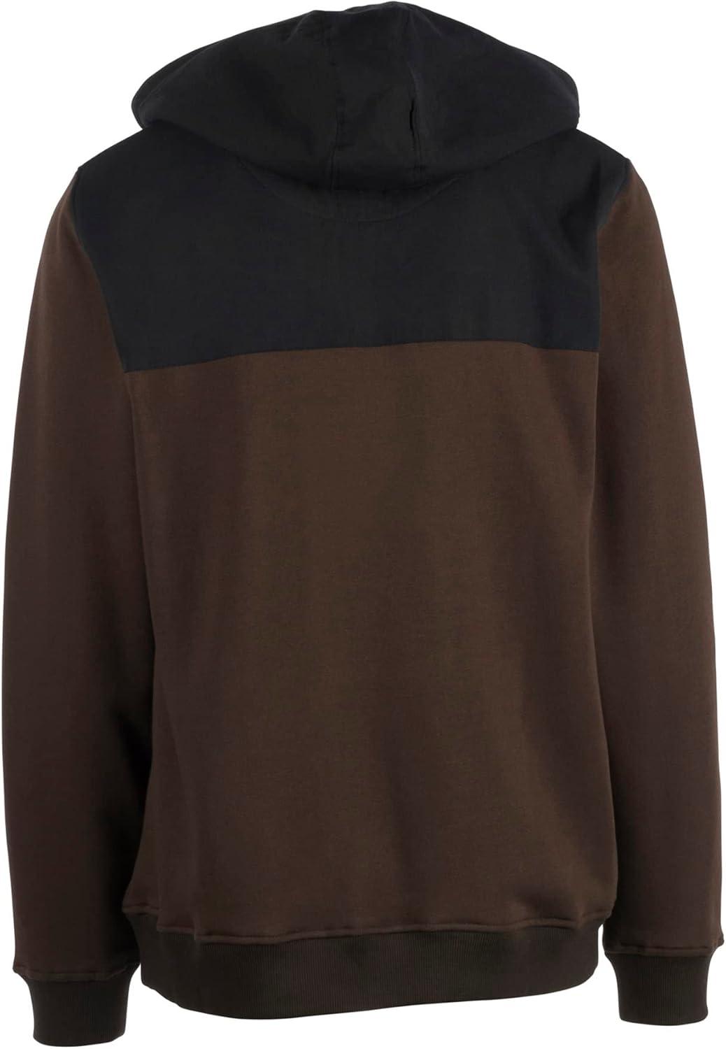 image:imageBrowning mens Travis Sweatshirt Performance Colorblocked HoodieBlack Olive