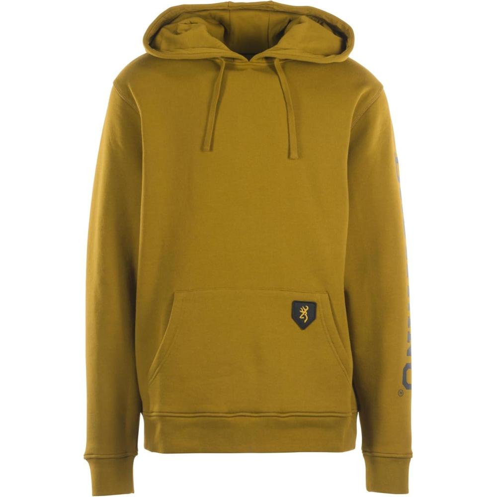 image:imageBrowning mens Shane Sweatshirt Comfortable Midweight Hoodie With Waterresistant FinishTapenade