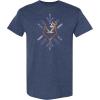 Feather Rose Gold Foil (Navy)
