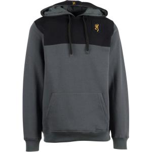 Browning mens Travis Sweatshirt, Performance Colorblocked Hoodie(Castlerock)