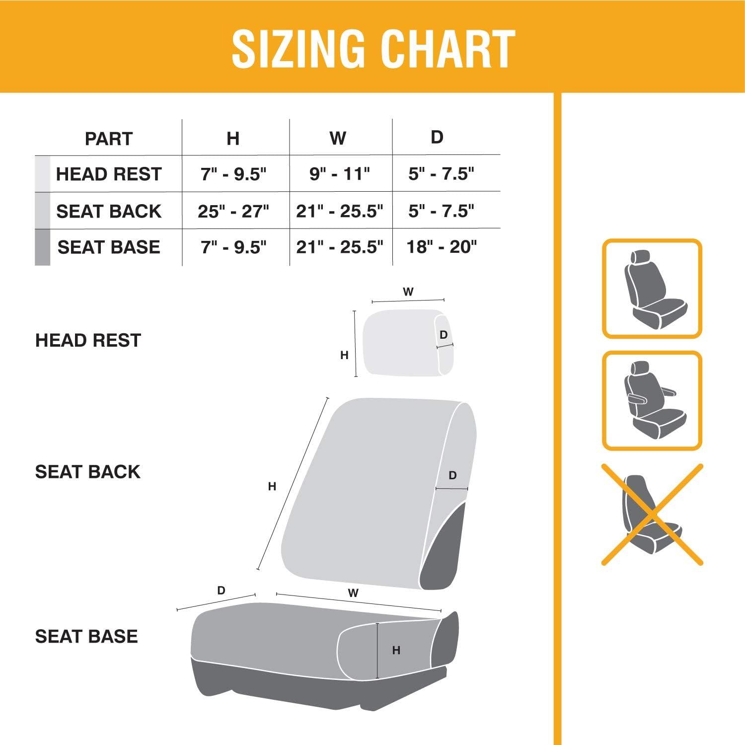 image:imageBrowning Universal Front and Bench Seat Covers Water Resistant for Car Truck and SUV Chevron Heather Gray BlackMorgan Realtree Edge