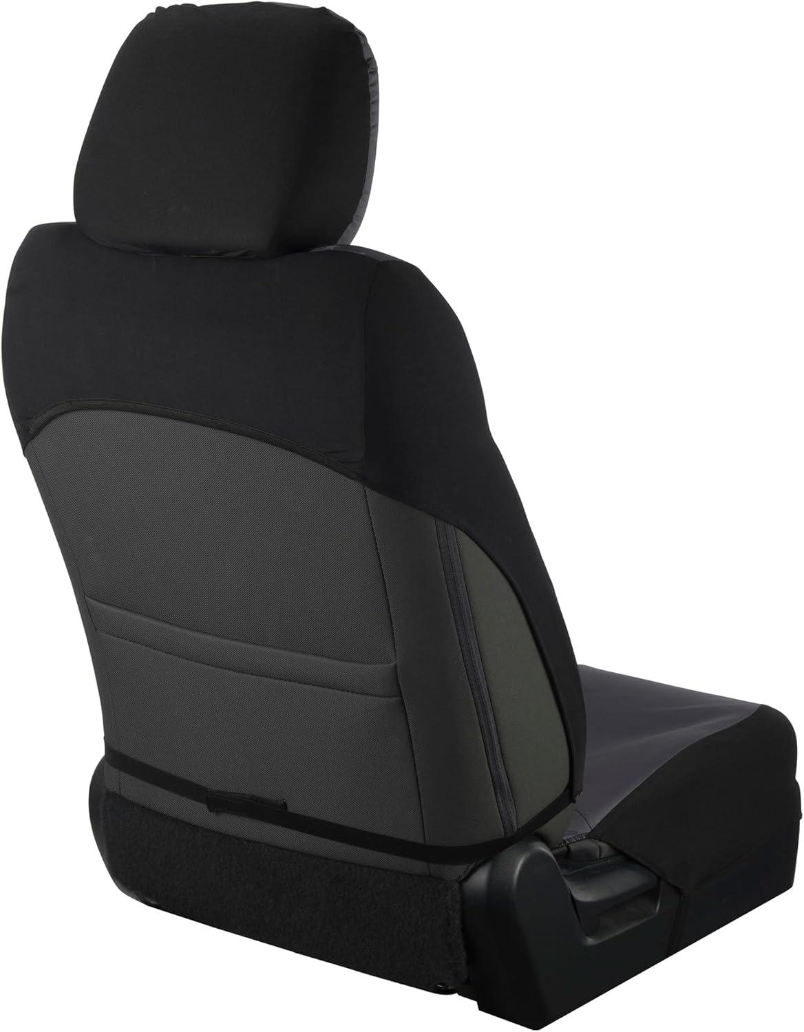 image:imageBrowning Universal Front and Bench Seat Covers Water Resistant for Car Truck and SUV Chevron Heather Gray BlackTraditional GrayFlag