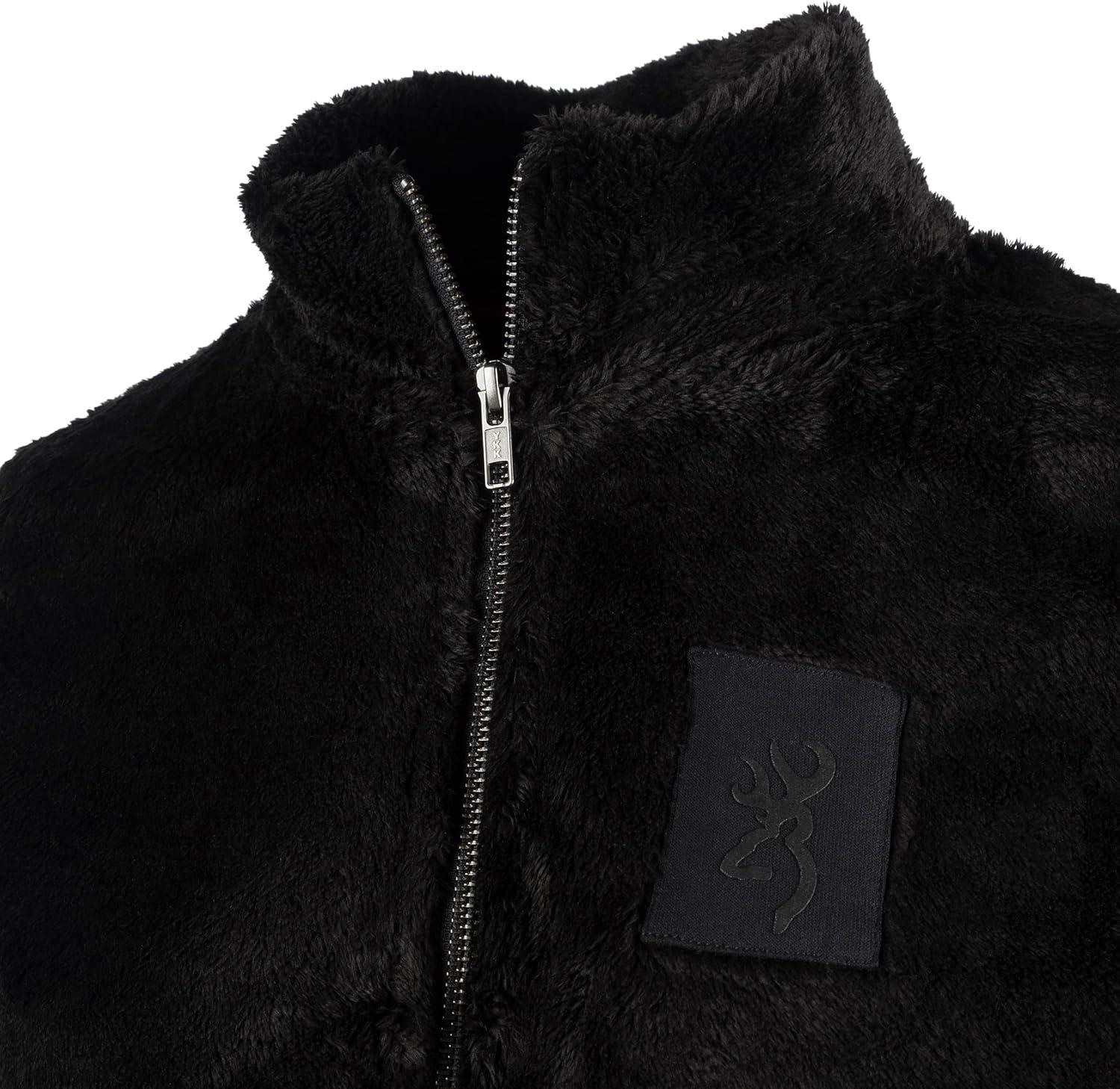 image:imageBrowning Womens Hannah Fleece Pullover Hiloft Fleece Halfzip SweaterBlack